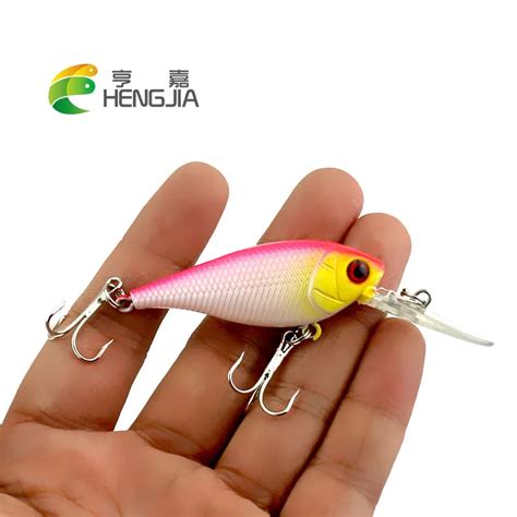 HENGJIA Hard Minnow Fishing Lures Plastic Fishing Lures Wobblers