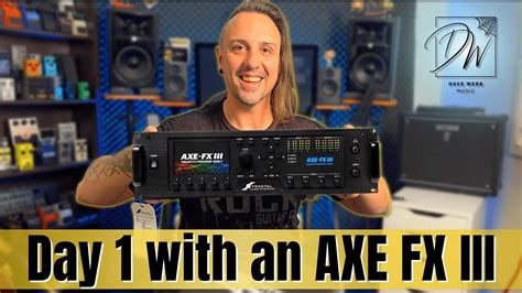 Unboxing An Axe Fx Iii Mk Quick Start First Impressions Youtube