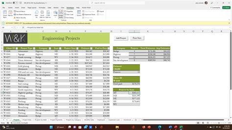 Solved Return To The Projects Worksheet In The Range I J Hwan