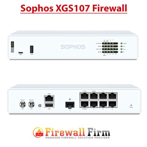 Sophos Xgs Firewall With Standard Protection Year