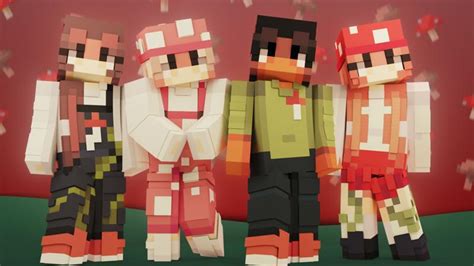 Mushroom Kingdom By Cubecraft Games Minecraft Skin Pack Minecraft