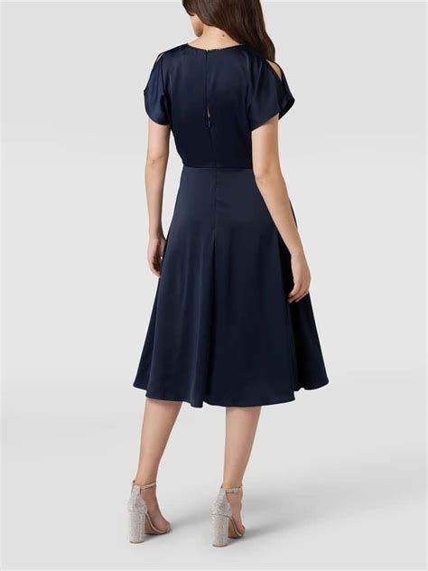 Vera Mont Cocktailkleid Mit Stretch Anteil Dunkelblau Online Kaufen