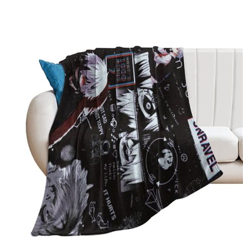 Tokyo Ghoul Kaneki Ken Blankets Ultra Soft Throw Blanket Warm Lap