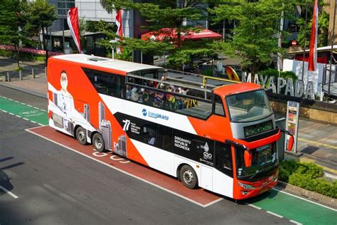 Foto 20 Tahun Transjakarta Keberhasilan Sistem BRT Terpanjang Di Dunia