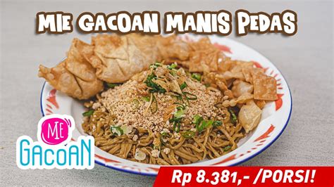 Sama Persis Resep Mie Gacoan Manis Pedas Enak Youtube