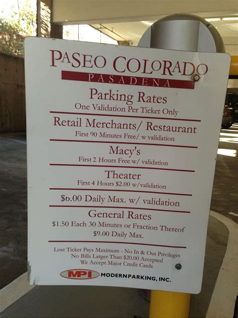 Paseo Colorado Parking - Parking in Pasadena | ParkMe