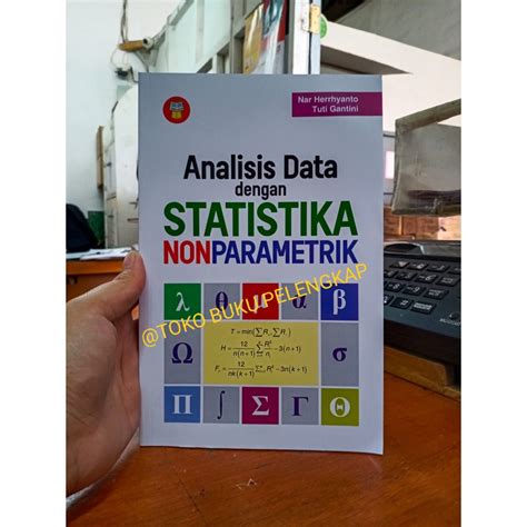 Jual BUKU ANALISIS DATA DENGAN STATISTIKA NONPARAMETRIK BUKU