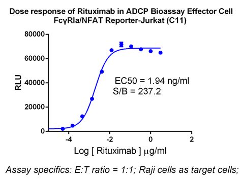 ADCP Bioassay Effector Cell FcγRIa NFAT Jurkat 药靶模型 南京科佰生物科技有限公司