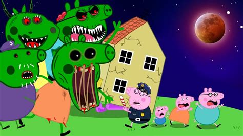 Zombie Apocalypse Zombies Appear At Peppa Pig S House Peppa Pig