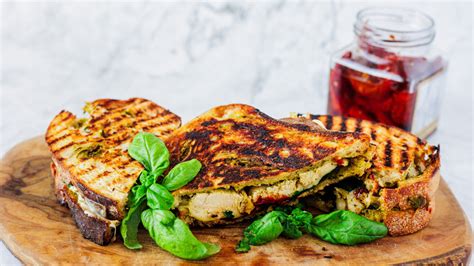 Chicken Pesto Panini Recipe