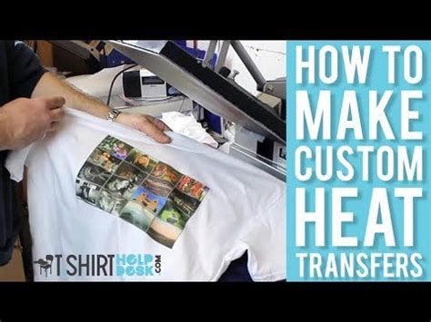 Custom Heat Transfers How To Make Custom Heat Transfers Youtube