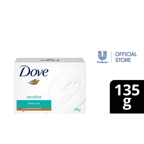 Dove Beauty Bar Sensitive 135g For Sensitive Skin Shopee Philippines