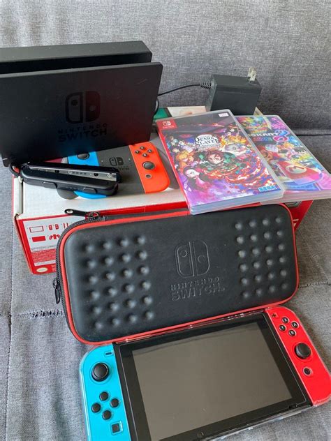 Nintendo switch V1, Video Gaming, Video Games, Nintendo on Carousell