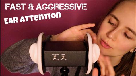 Asmr Fast And Aggressive Deep Ear Attention Youtube