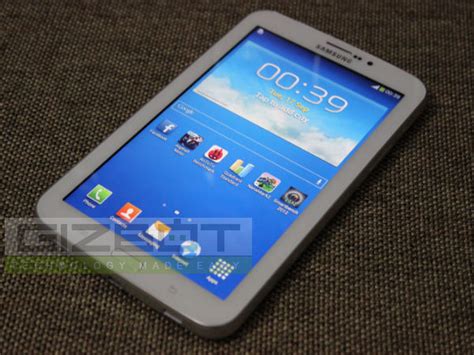 Samsung Galaxy Tab 3 T211 Hands On Review Designed To Be Battery