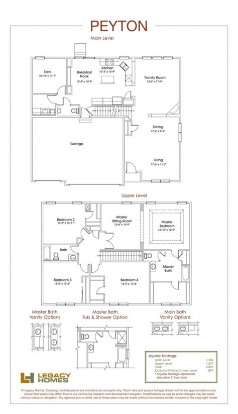 Legacy Communities Floor Plans - floorplans.click