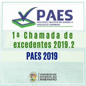 Uema Divulgada Lista De Excedentes Do Paes