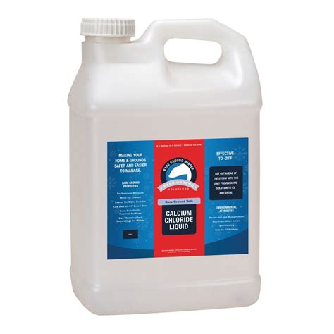 Bare Ground Bolt Liquid Calcium Chloride Gallon Walmart