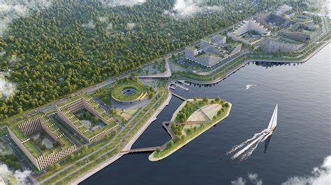 Набережная гребного канала в Нижнем Новгороде | Архитектурное бюро ...