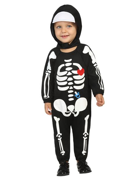 Costume Da Scheletro Bambino Per Halloween Costumi Bambini E Vestiti