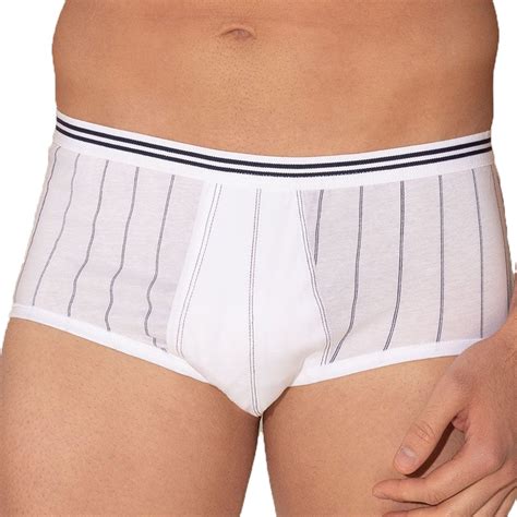 Slip Taille Haute Ouvert Coton Merceris Eminence Blanc Eminenc