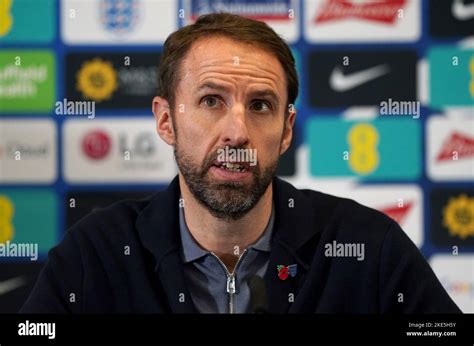 England Manager Gareth Southgate During England S World Cup 2022 Squad Announcement At St George