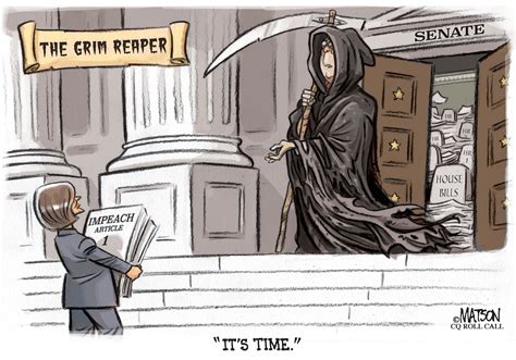 Grim Reaper Political Cartoon