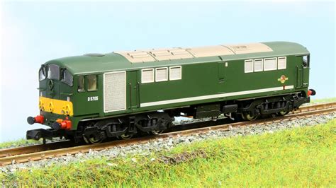 905505 Rapido N gauge Class 28 D5705 BR green small yellow panels as ...