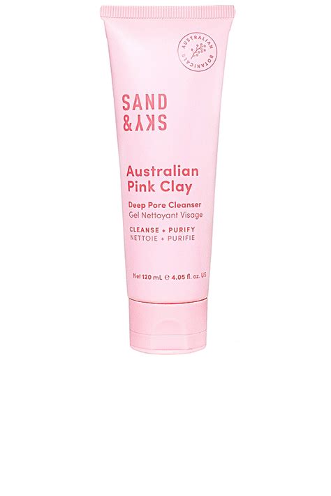 Sand And Sky Australian Pink Clay Deep Pore Cleanser Revolve