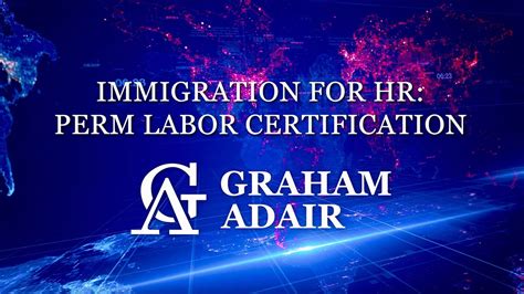 Immigration For HR PERM Labor Certification YouTube