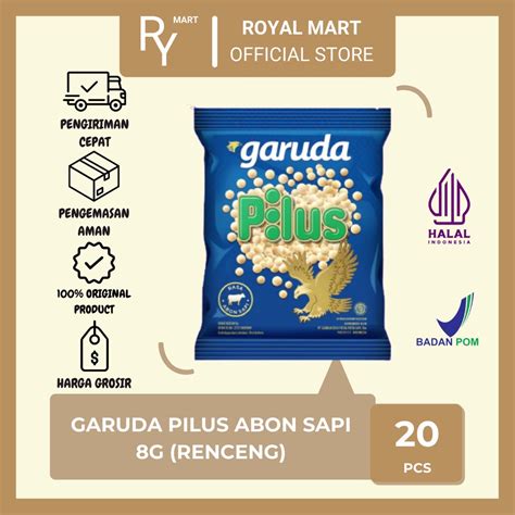 Jual Garuda Pilus Rasa Abon 8gr X 20 S Shopee Indonesia