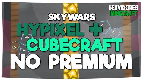 SERVIDOR SKYWARS HYPIXEL CUBECRAFT NO PREMIUM Kits Gratuitos