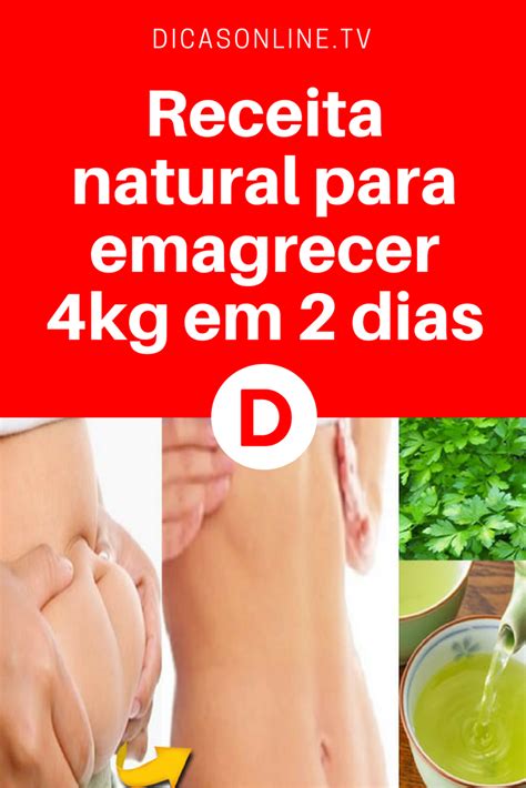 Ch De Salsa Para Ajudar No Emagrecimento Receita Receitas Naturais