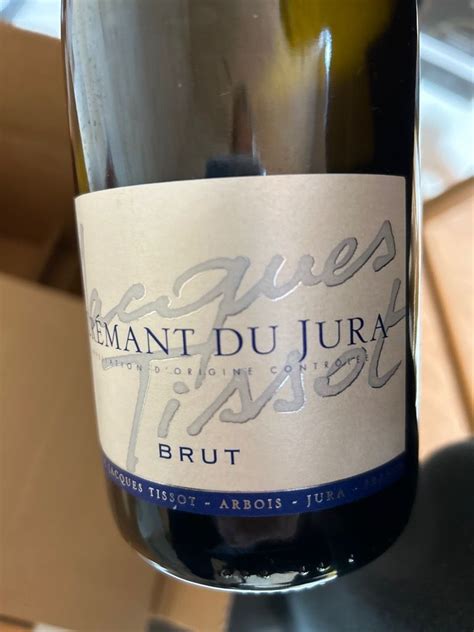 2019 Domaine Jacques Tissot Crémant du Jura Brut France Jura Crémant