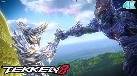 Tekken 8 Angle Jin Vs True Devil Kazuya Clash Above The Heavens