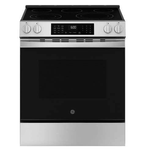 GE 30 Inch Slide In Electric Smart Range With 5 Smoothtop Elements 5 3