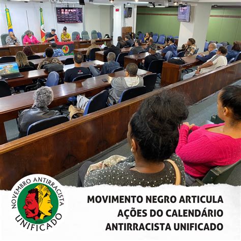 Movimento Negro articula ações do calendário antirracista unificado