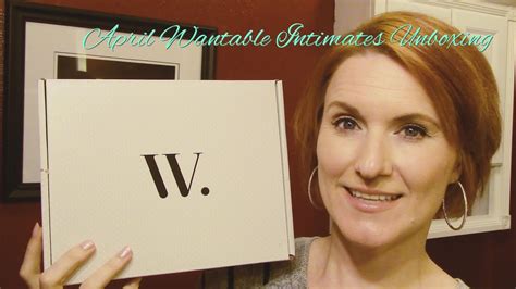 April Wantable Intimates Unboxing Youtube