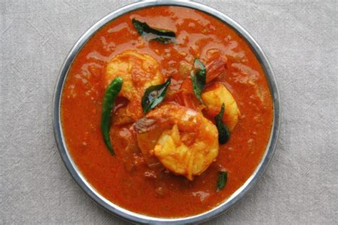 Konkani Sour Mango Prawn Curry Maunika Gowardhan