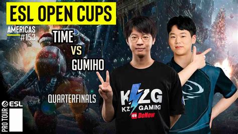 Starcraft Time Vs Gumiho Esl Open Cup Americas Youtube