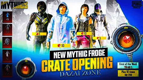 Mythic Forge Crate Opening Bgmi New Mythic Forge Crate Opening