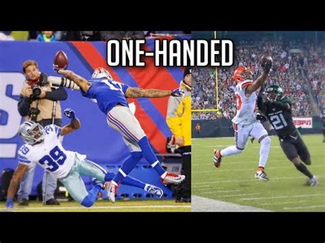 Odell Beckham Jr INSANE One Handed Catches YouTube