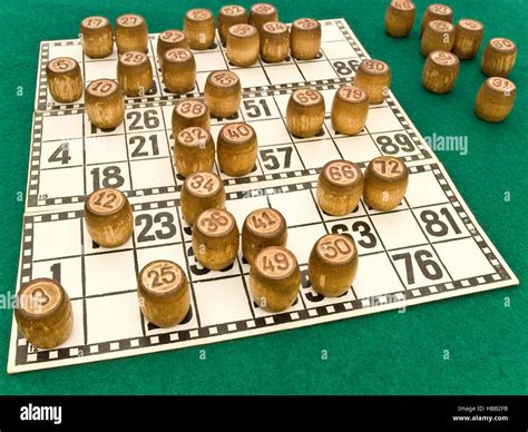 Old Bingo Cards Hi Res Stock Photography And Images Alamy