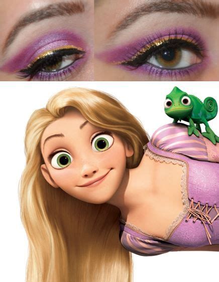 Tangleds Rapunzel Disney Inspired Makeup Disney Inspired Makeup Disney Princess Makeup Disney