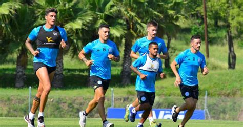 Belgrano hizo fútbol en Salsipuedes los equipos que paró Caruso Lombardi