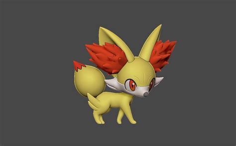 Archivo Stl Pokemon Fennekin Evolution Pack Plan Para Descargar Y