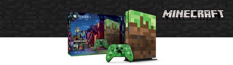 Paquete De Xbox One S Minecraft Edición Limitada 1tb Xbox