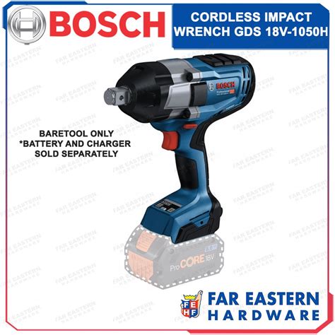 BOSCH GDS 18V 1050H Cordless Brushless Impact Wrench 18V Biturbo