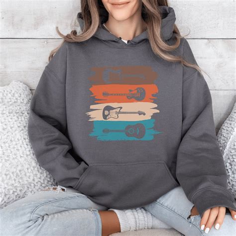 Guitar Lover Hoodie Guitar Player Sweatshirt Cute Guitarist Sweater