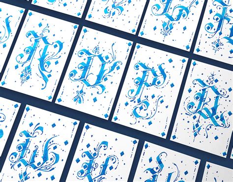 Calligraphy for Alphabet Letters | Behance